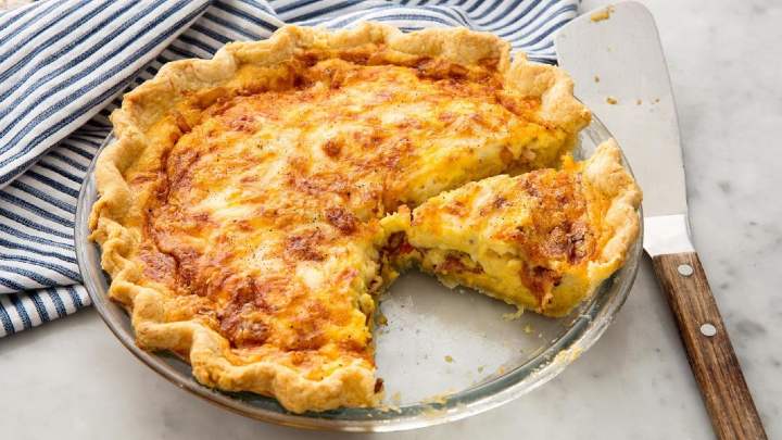 quiche with meatloaf leftovers - millenora
