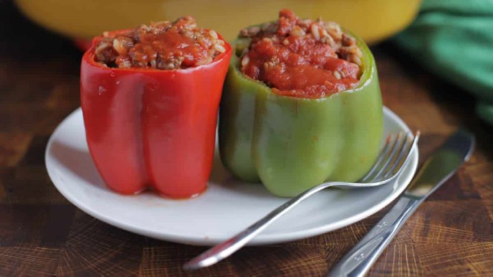 meatloaf stuffed peppers - millenora