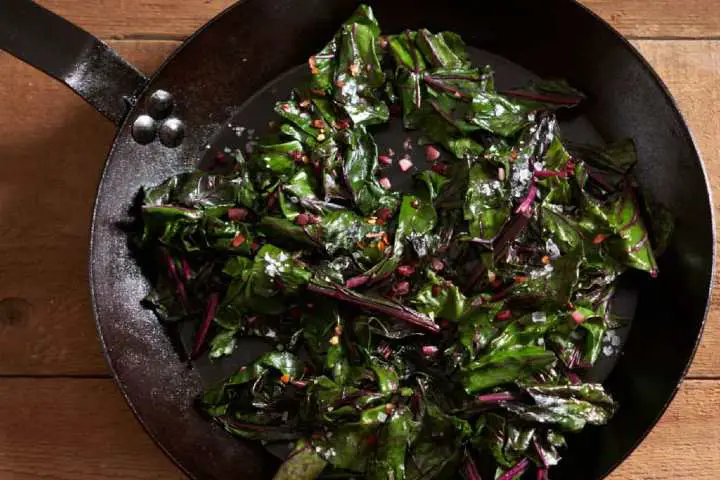 stir fry beet greens - millenora