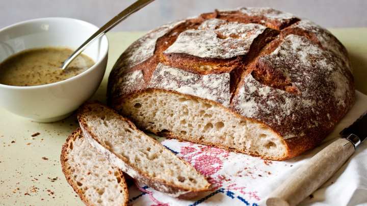 sourdough bread for bruschetta - millenora