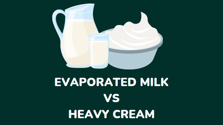 evaporated milk vs heavy cream - millenora