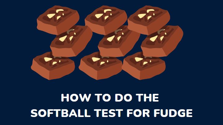 softball test for fudge - millenora