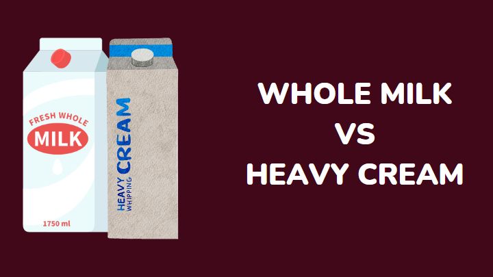 whole milk vs heavy cream - millenora