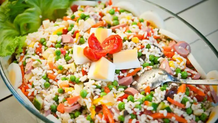 rice salad - millenora