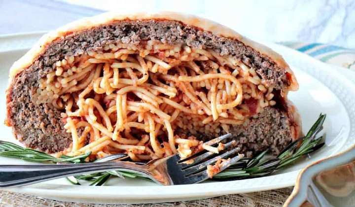 leftover spaghetti meatloaf - millenora