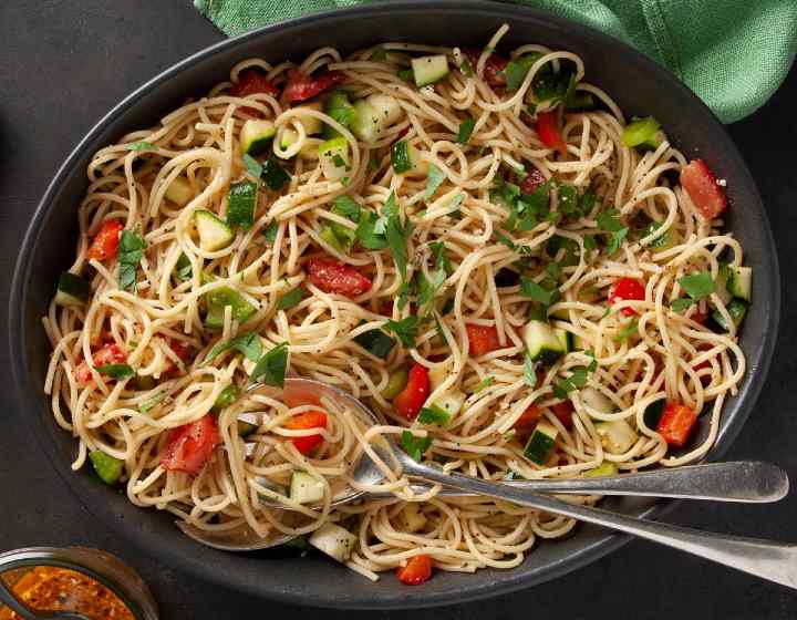 spaghetti salad - millenora