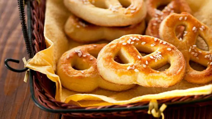 pretzels as accompaniment for bubble tea- millenora