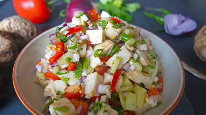 taro salad - millenora