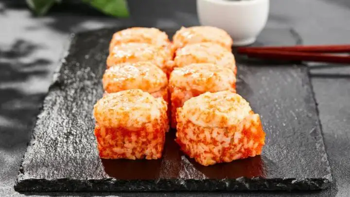masago sauce on sushi rolls - millenora