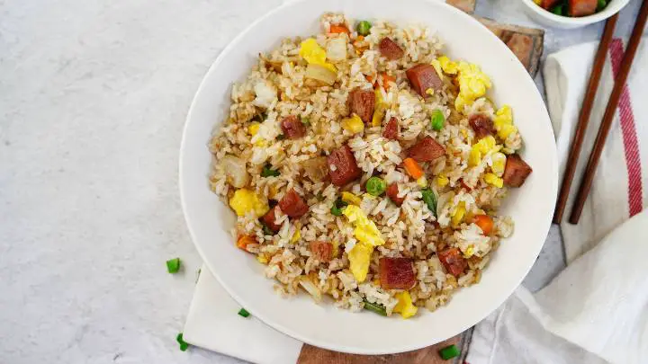 fried rice with spam - millenora
