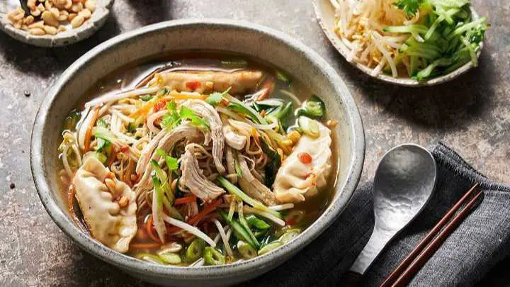 chicken noodle soup with dumplings - millenora