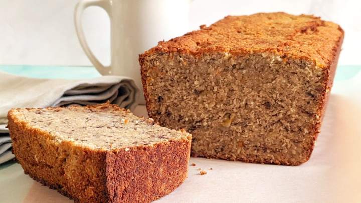 coconut flour banana bread - millenora