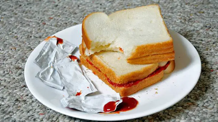 ketchup on sandwich bread - millenora
