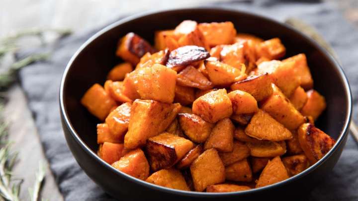 roasted sweet potatoes - millenora