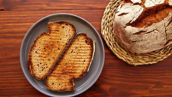 rye bread toast - millenora