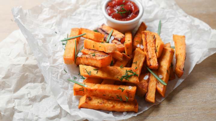sweet potato fries - millenora